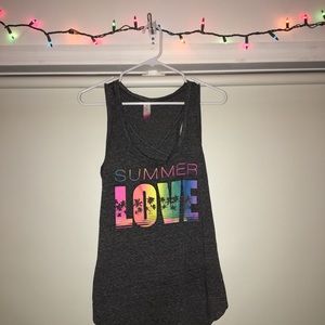 Brand New No Boundaries Summer Love Tank